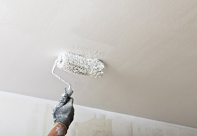 Popcorn ceiling removal